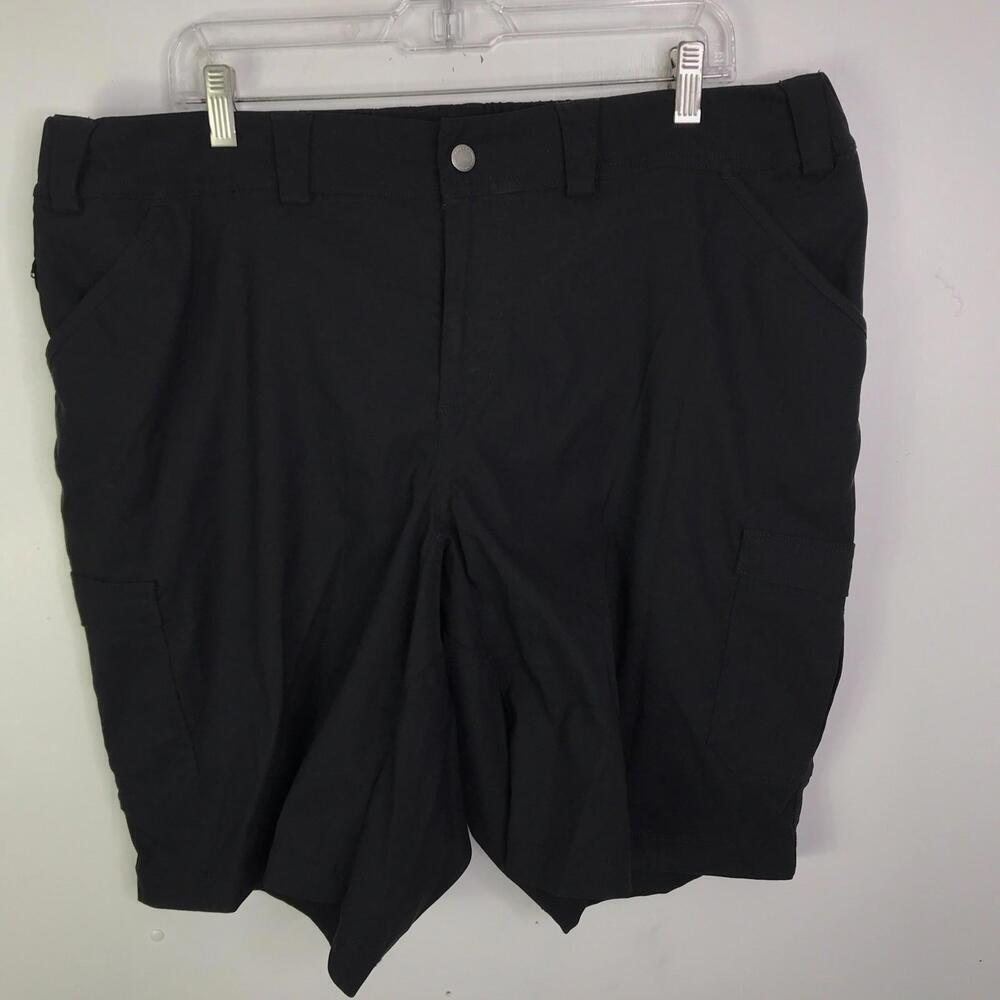 Duluth Trading Co Black Women's Cargo Bermuda Shorts